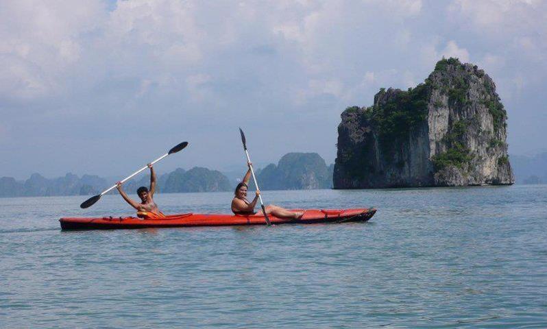 Отель Hoang Gia Minh Кат-Ба Экстерьер фото