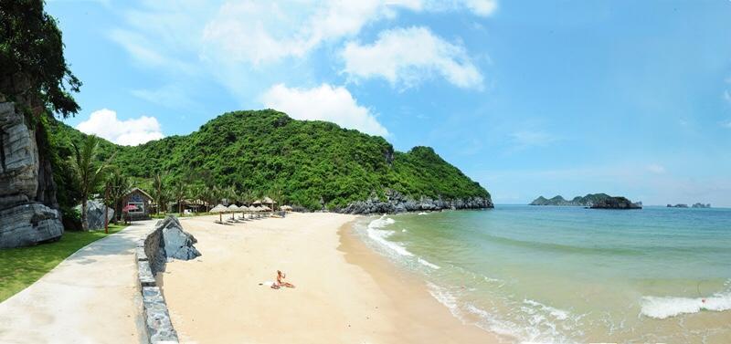 Отель Hoang Gia Minh Кат-Ба Экстерьер фото