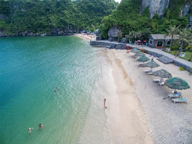 Отель Hoang Gia Minh Кат-Ба Экстерьер фото